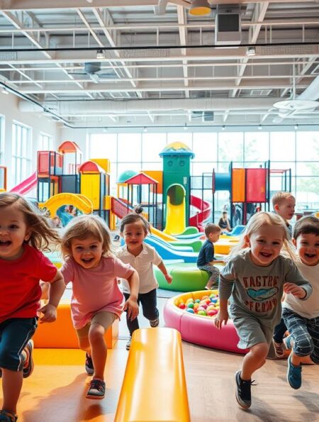 Indoorspielplatz eröffnen