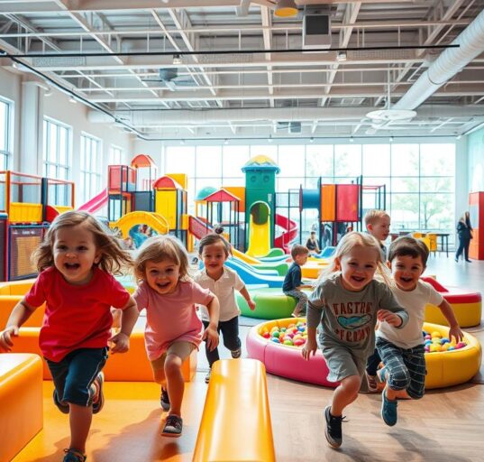 Indoorspielplatz eröffnen