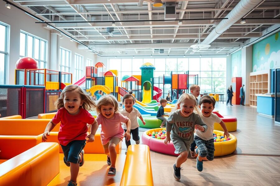 Indoorspielplatz eröffnen