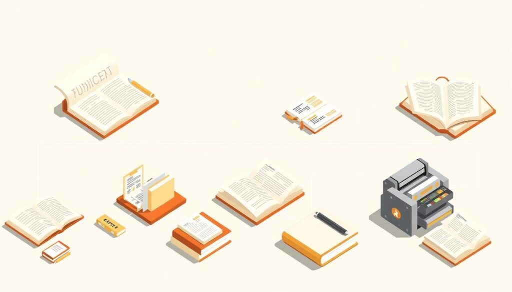 Buchlayout-Prozess