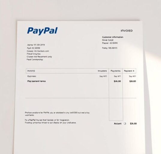 Paypal Rechnung schreiben