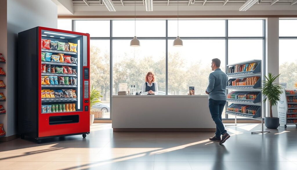Selbstständigkeit mit Snackautomaten