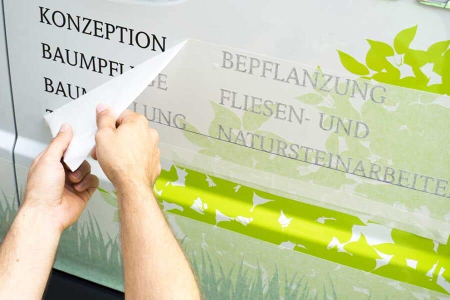 autowerbung