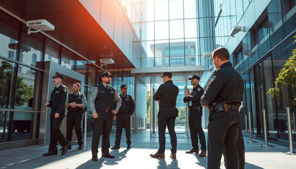 Professionelle Unternehmenssicherheit für Firmengebäude