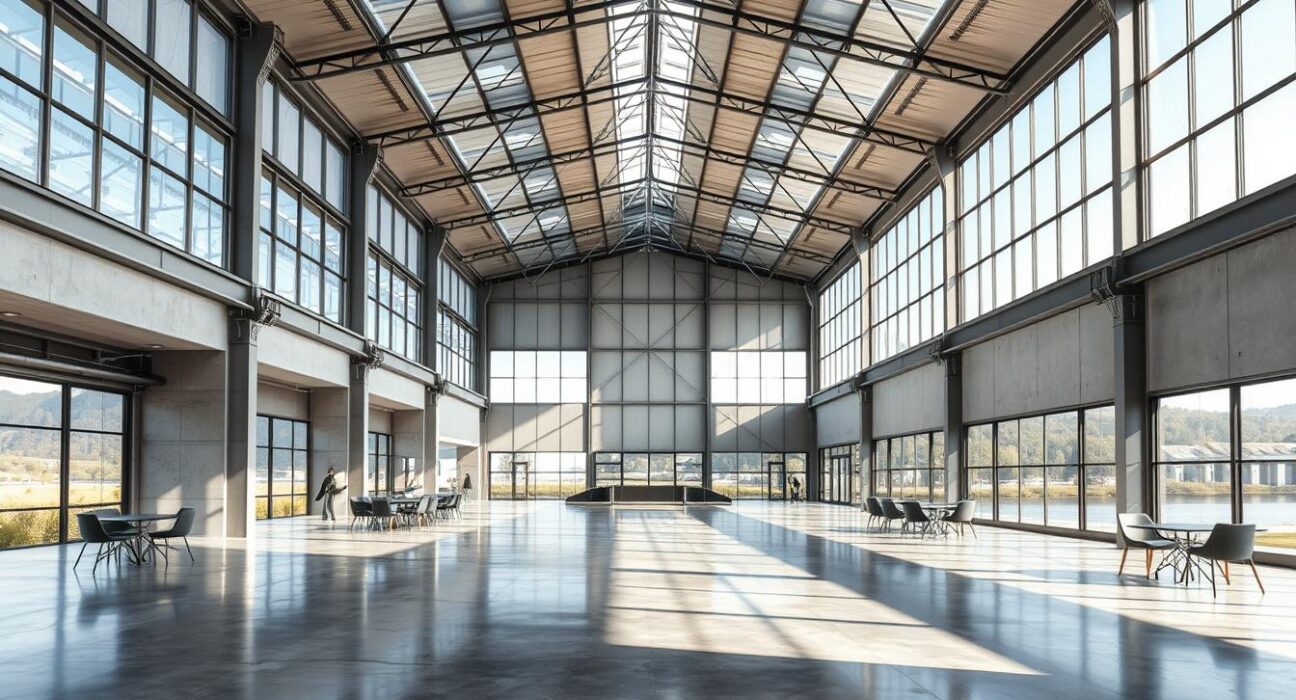 moderne hallenkonzepte industriebau