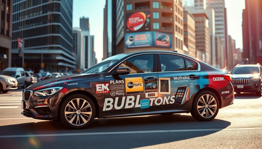 Auto Werbung Vorteile