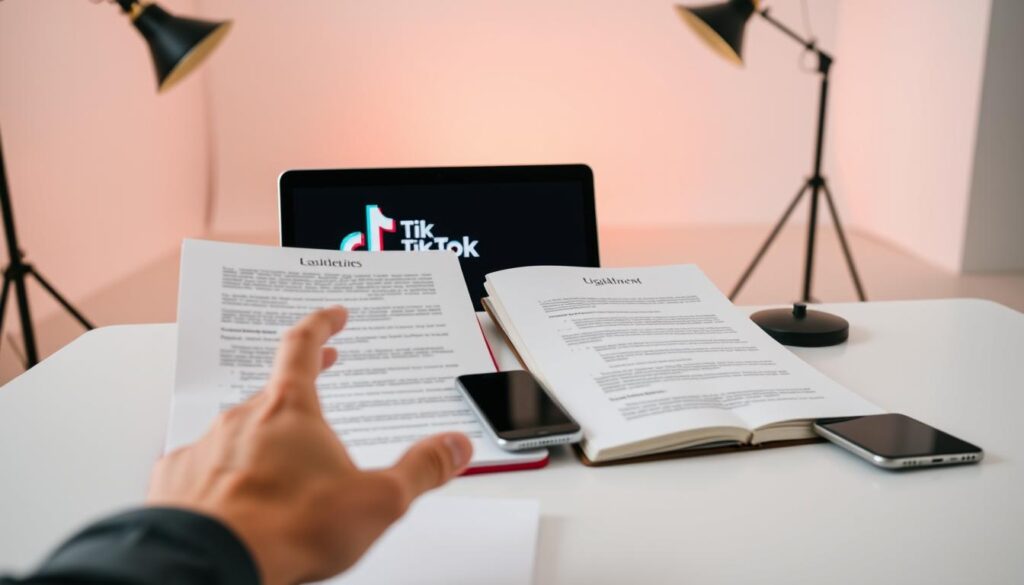 Rechtliche Richtlinien auf TikTok
