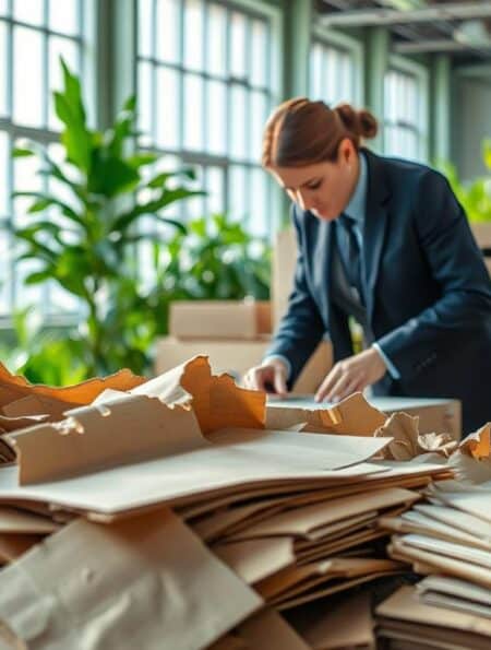 Kartonrecycling und nachhaltige Verpackungen