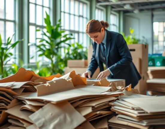 Kartonrecycling und nachhaltige Verpackungen