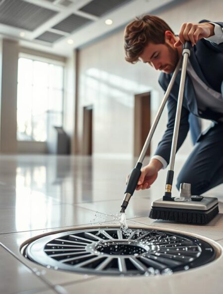 Warum Bodenabläufe regelmäßig gereinigt werden sollten