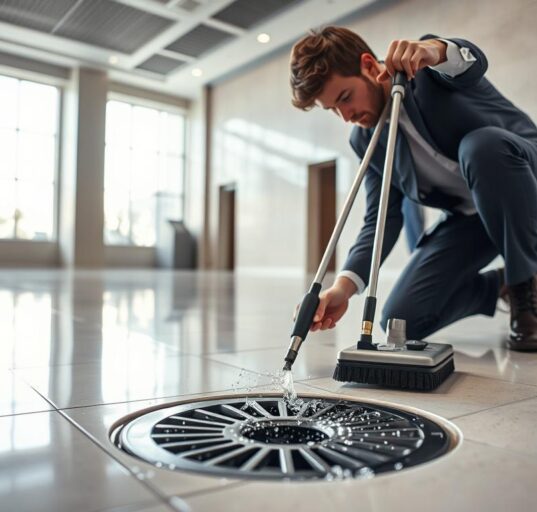 Warum Bodenabläufe regelmäßig gereinigt werden sollten