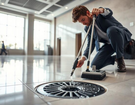 Warum Bodenabläufe regelmäßig gereinigt werden sollten