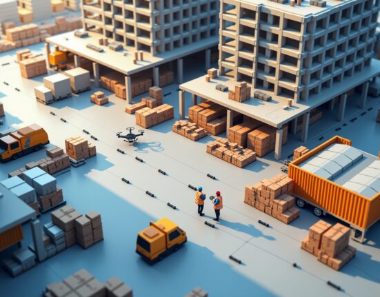 Logistische Herausforderungen bei Bauprojekten 2026