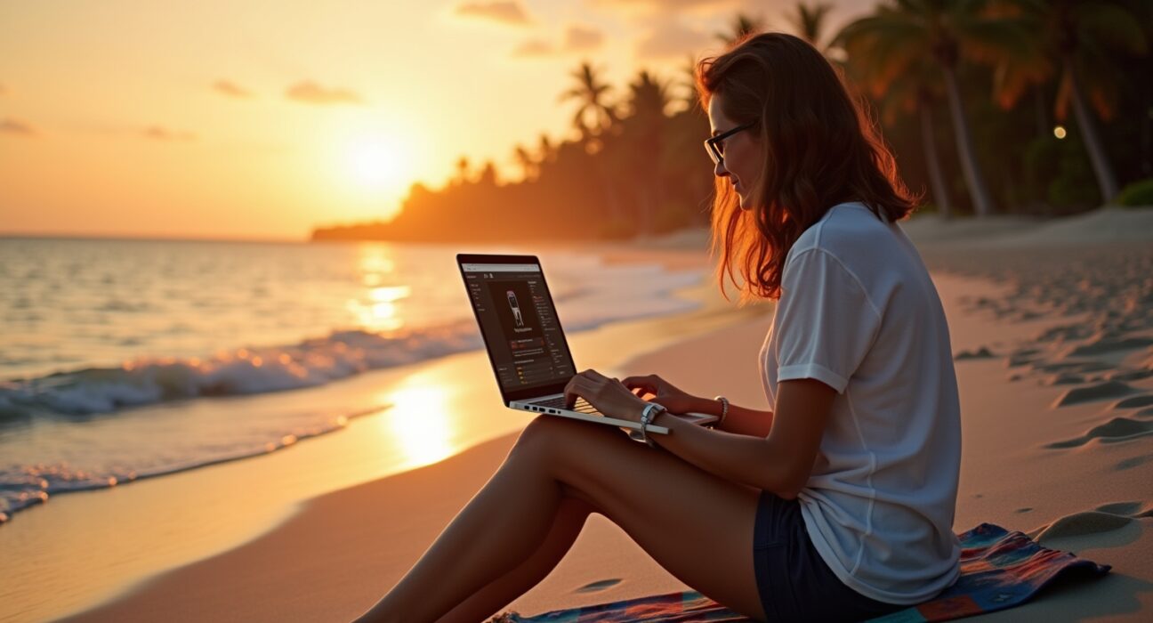 Digitale Nomaden: Erfolgreich ortsunabhängig arbeiten