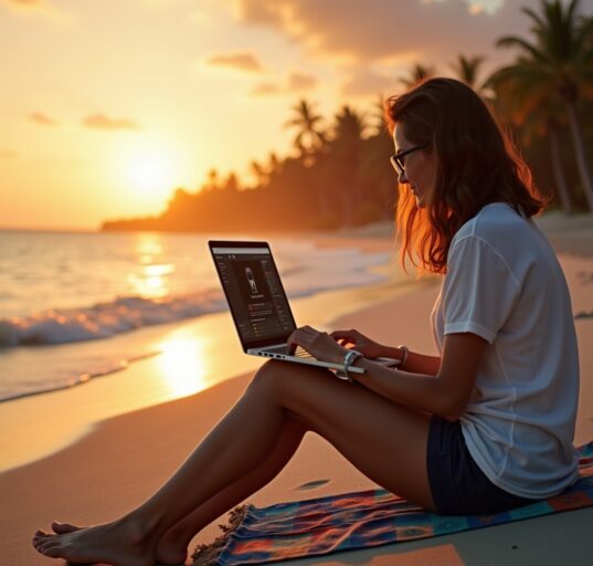 Digitale Nomaden: Erfolgreich ortsunabhängig arbeiten