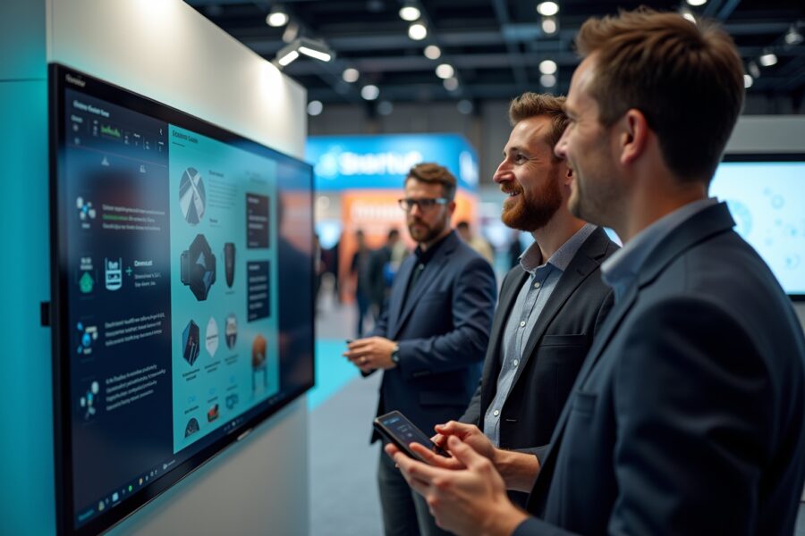 Erfolgreiche Messe-Präsentation für Gründer