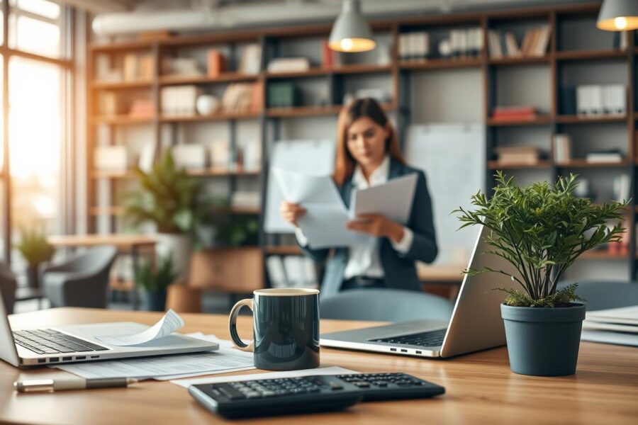 Arbeitsmittel absetzen